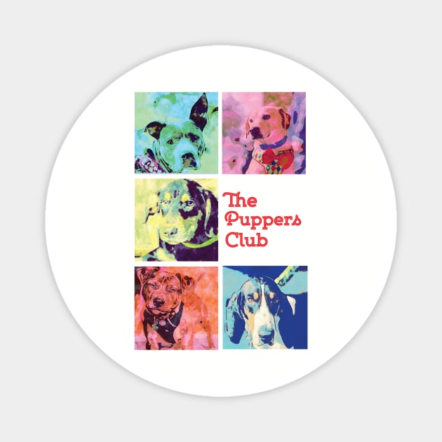 The Puppers Club Magnet by CuLTure Clothing 